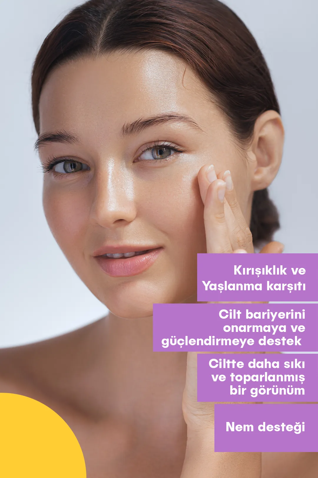 She Vec, FIRM BABY FIRM, Yaşlanma ve Kırışıklık Karşıtı, Onarıcı Bakım Kremi, Peptit Kompleksi - 30 ml