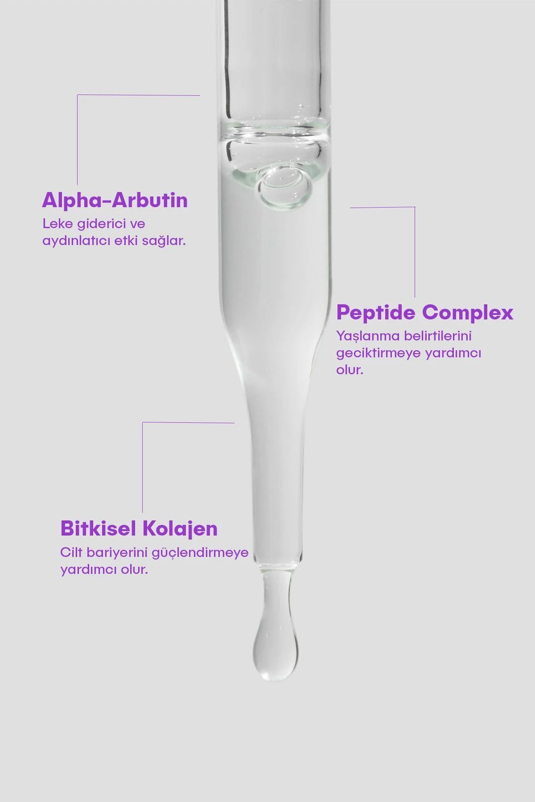 She Vec, Hit The Spot, Leke Bakımı, Arbutin ve Peptit Kompleksi İçeren Serum - 30 ml