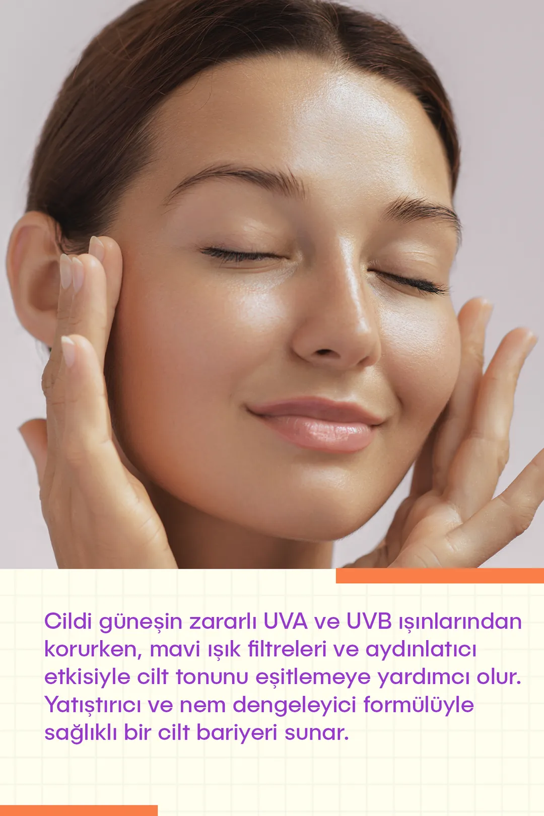 She Vec, JUST PROTECTED FROM SUN - SPF50+ Leke Karşıtı, Yüksek Korumalı Güneş Kremi, Tüm Cilt Tipleri - 50 ml