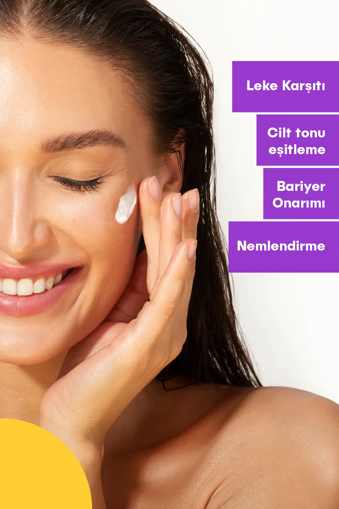 She Vec, SHINE ON YOU, Azelaik Asit, Hassas Ciltler İçin, Akne ve Leke Karşıtı, Bariyer Koruyucu Krem - 30 ml