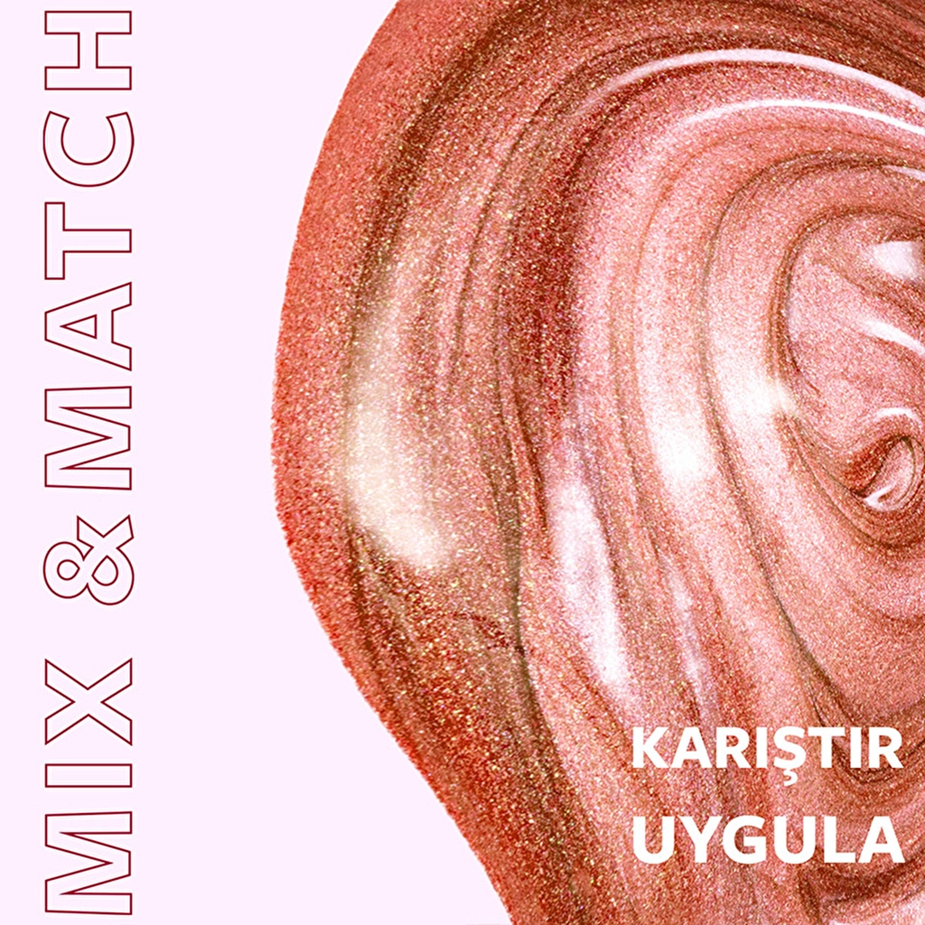 Show by Pastel, Mix & Match, Glow Liquid Highlighter, 72 & Joy Liquid Blush 57
