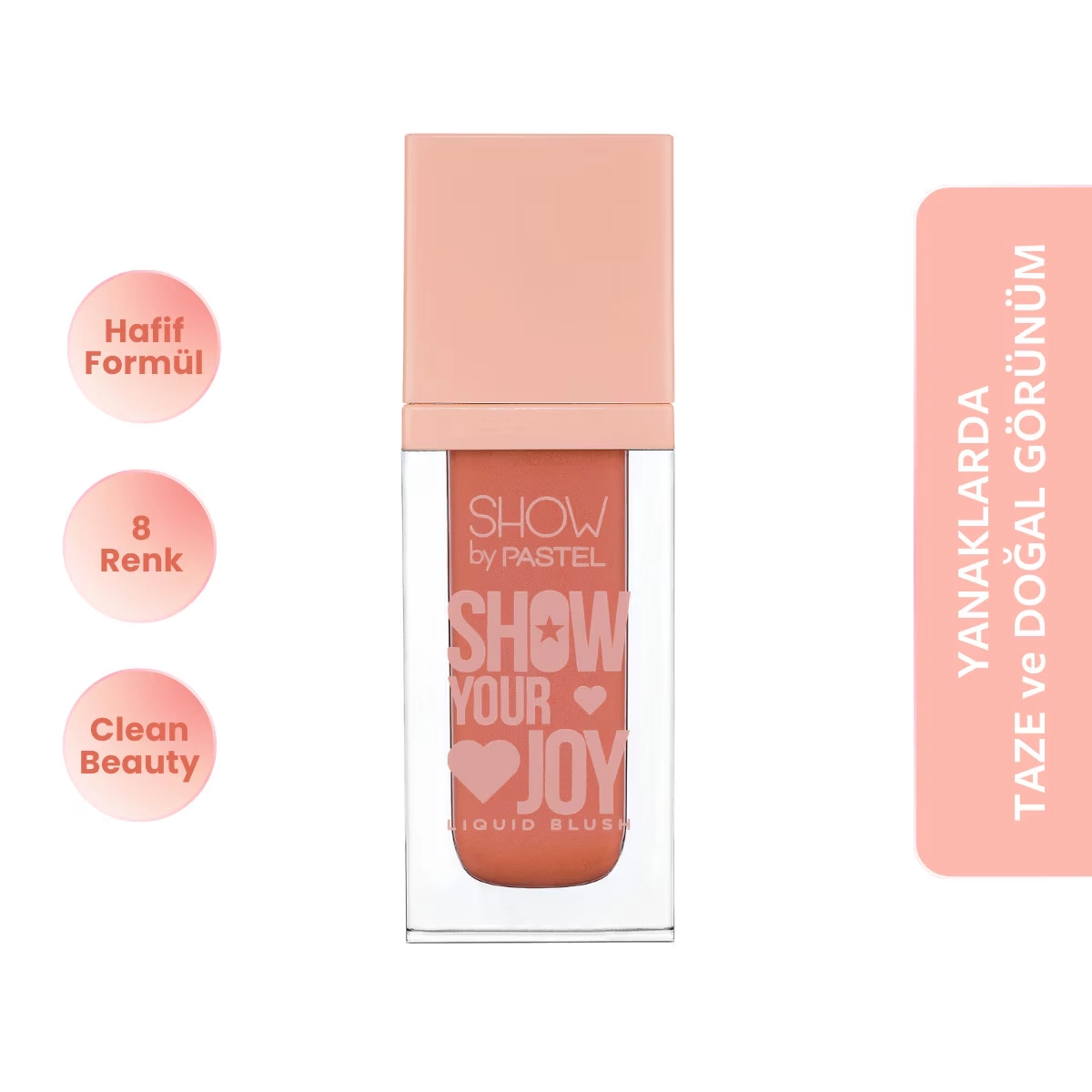 Show By Pastel, Show Your Joy Liquid Blush, Likit Allık - 53