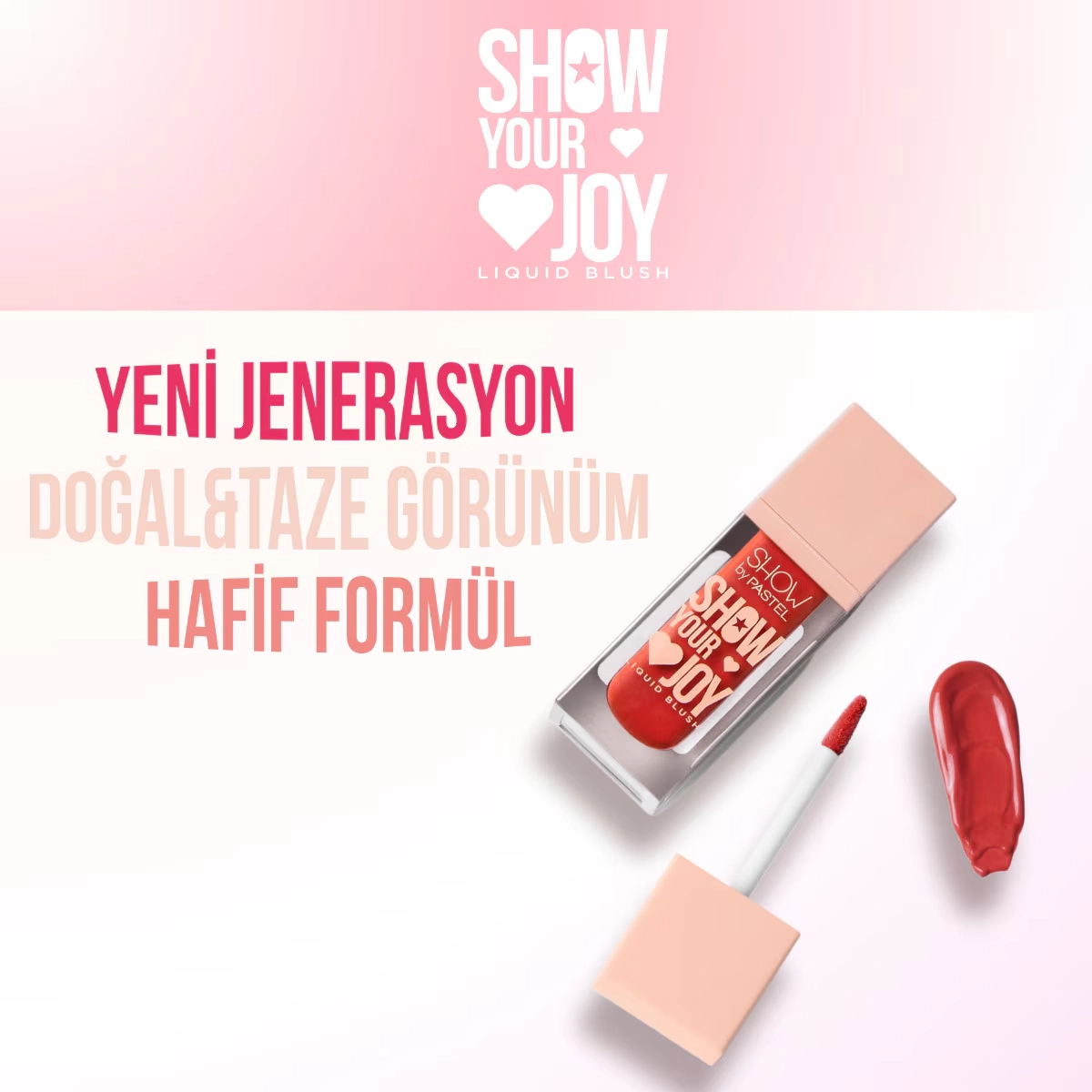 Show By Pastel, Show Your Joy Liquid Blush, Likit Allık - 53
