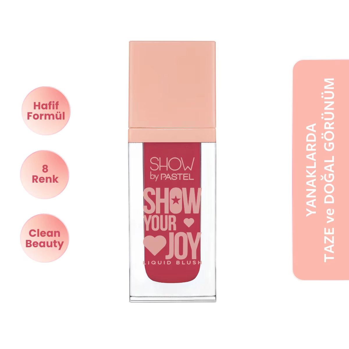 Show By Pastel, Show Your Joy Liquid Blush, Likit Allık - 55