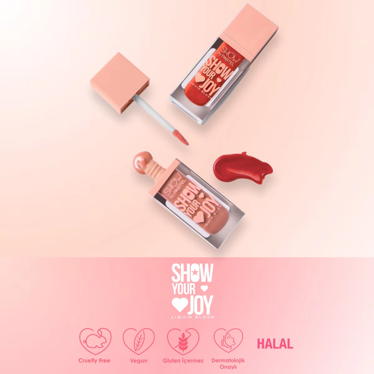 Show By Pastel, Show Your Joy Liquid Blush, Likit Allık - 55