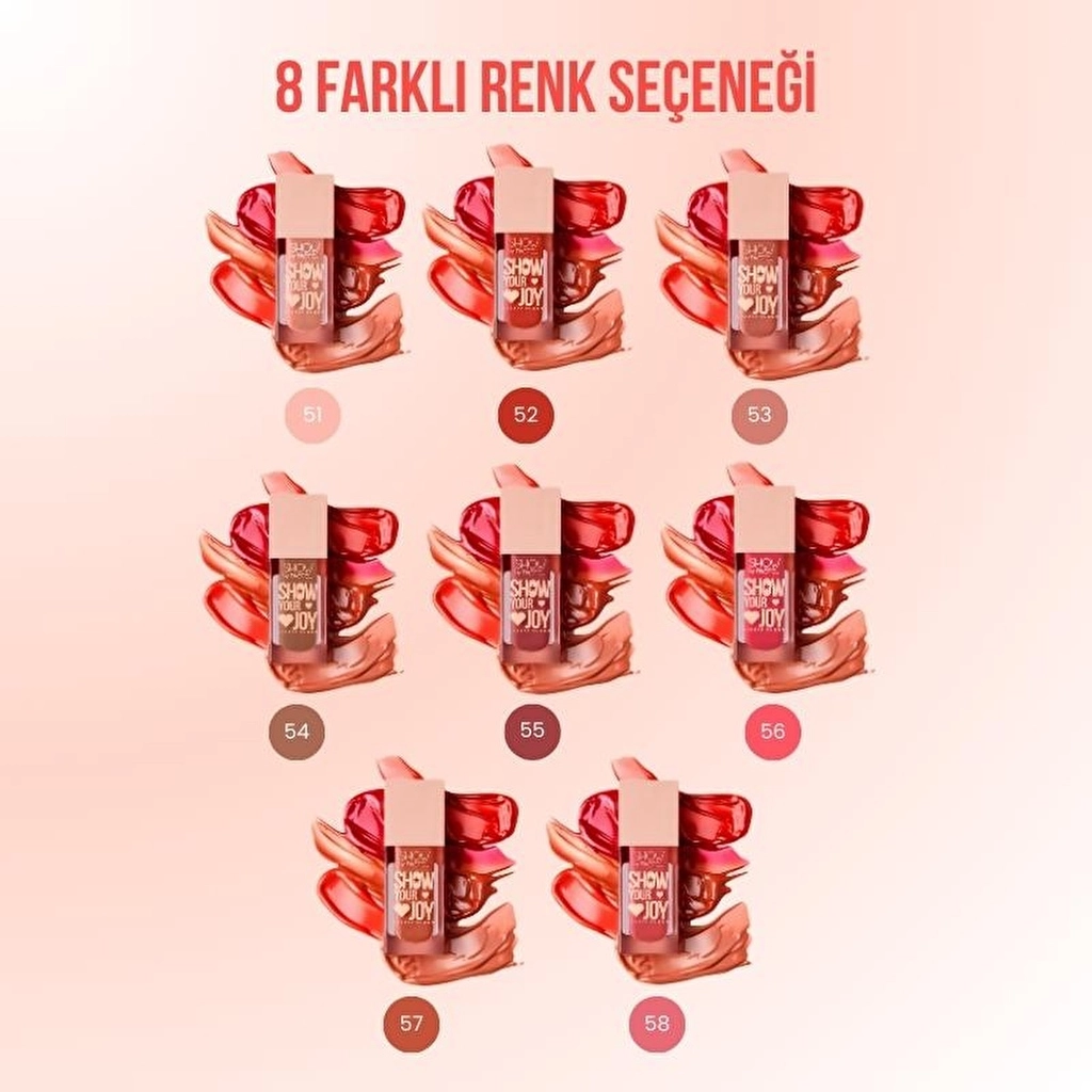 Show By Pastel, Show Your Joy Liquid Blush, Likit Allık - 58