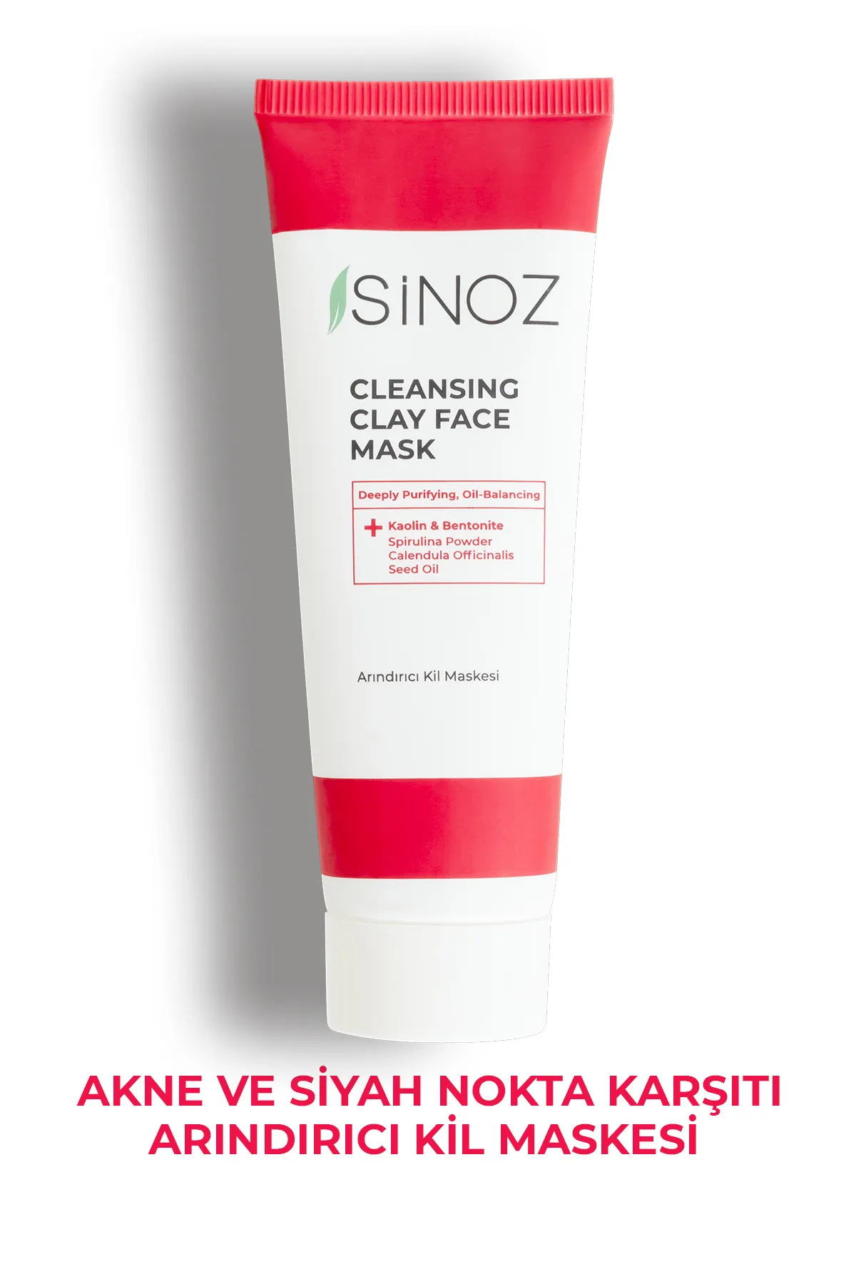 Sinoz, Akne ve Siyah Nokta Karşıtı,  Arındırıcı Yüz Bakım Maskesi - 50 ml