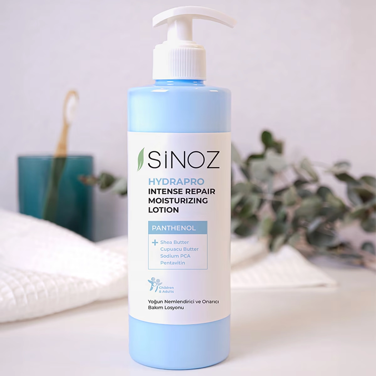 Sinoz, Yoğun Nemlendirici ve Onarıcı, El Ve Vücut Losyonu - 400 ml