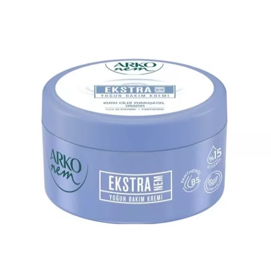 Arko Nem, Extra Nemlendirici, Değerli Yağlar, El ve Vücut Bakım Kremi - 250 ml 