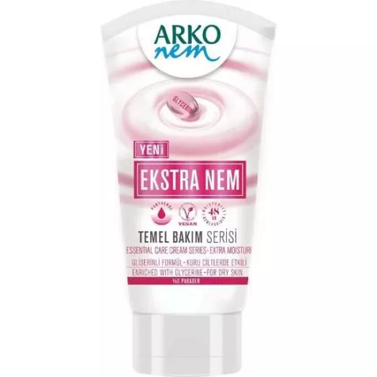 Arko Nem, Ekstra Nemlendirici, El ve Vücut Bakım Kremi - 60 ml