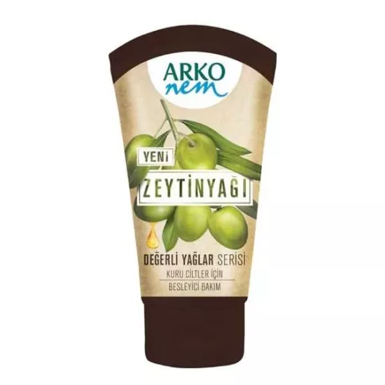 Arko Nem, Zeytinyağlı, Nemlendirici, El ve Vücut Bakım Kremi - 60 ml