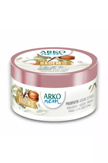 Arko Nem, Prebiyotik, Badem Sütü, El ve Vücut Kremi - 250 ml