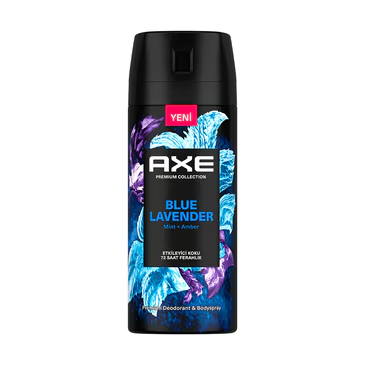 AXE PREMIUM COLLECTION Erkek Sprey Deodorant Blue Lavender 150 ml 
