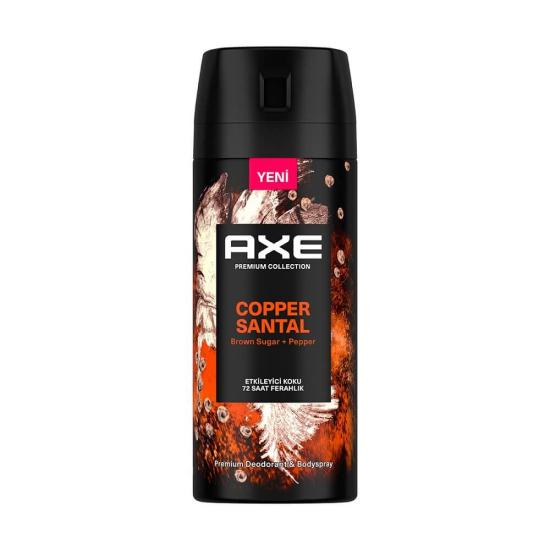AXE PREMIUM COLLECTION Erkek Sprey Deodorant Copper Santal 150