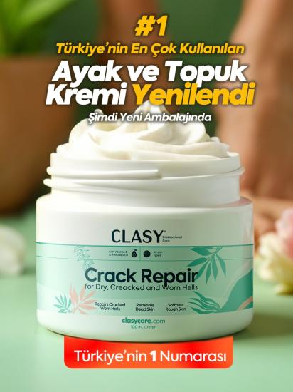 Clasy Care, Topuk Çatlak ve Ayak Bakım Kremi -100 ml