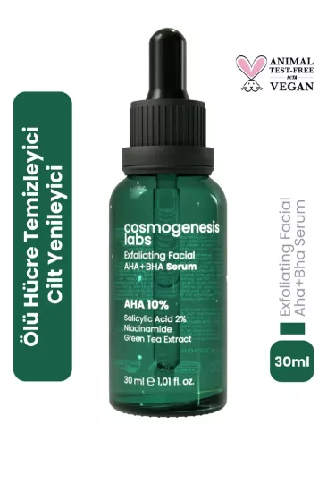 Cosmogenesis Labs, Peeling Etkili, Cilt Yenileyici, Ölü Hücre Temizleyici Serum - 30 ml