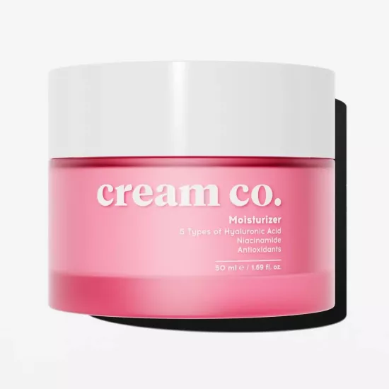 Cream Co. Su Bazlı, Moisturizer, Nemlendirici, Aydınlatıcı, Canlandırıcı Yüz Kremi - 50 ml