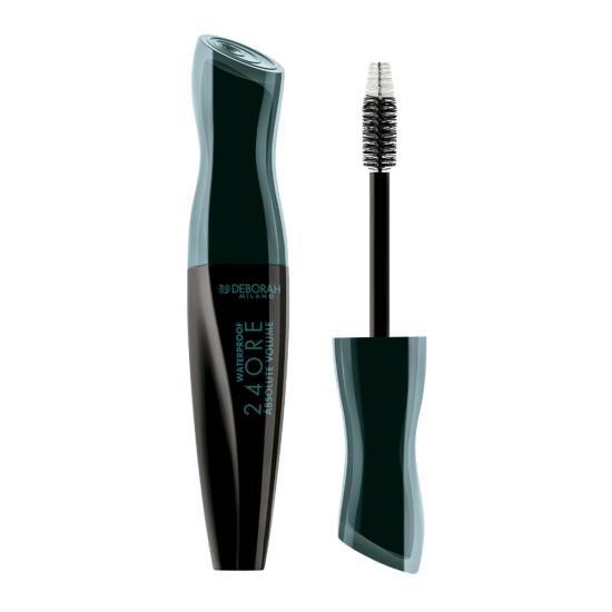 Deborah, 24Ore Absolute Volume, Waterproof, Maskara - Siyah