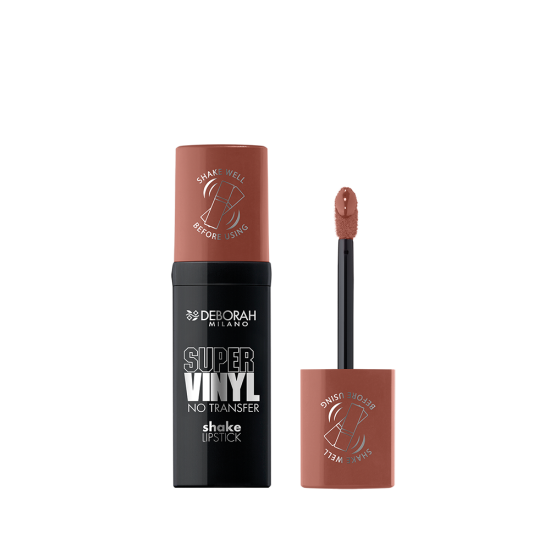 Deborah, Super Vinyl Shake, Ruj 02 - Nude Caramel