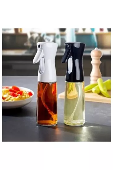 Dekoratif Tabancalı Spreyli Cam Şişe - 200 ml 