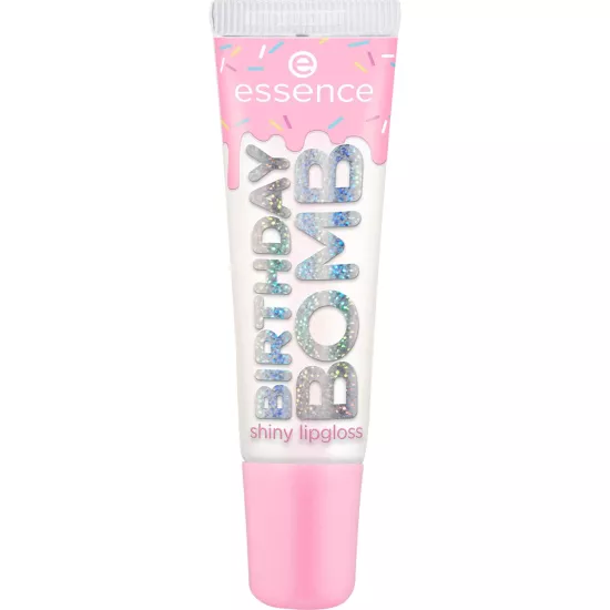Essence, Birthday Bomb, Shiny Lip Gloss - 01