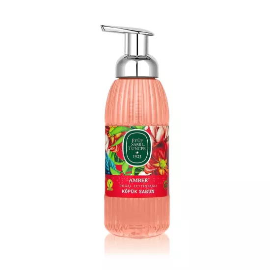 Eyüp Sabri Tuncer, Amber, Doğal Zeytinyağlı, Köpük Sabun - 500 ml