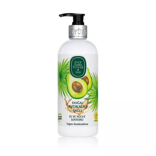 Eyüp Sabri Tuncer, Doğal Avokado Yağlı, El ve Vücut Losyonu - 500 ml