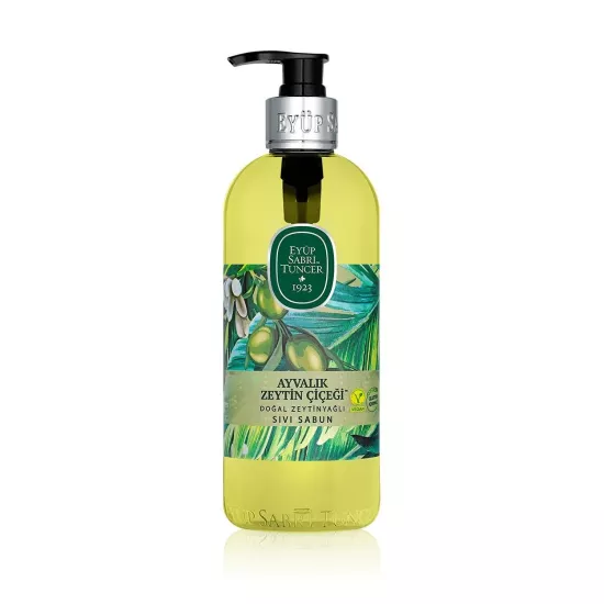 Eyüp Sabri Tuncer, Ayvalık Zeytin Çiçeği, Doğal Zeytinyağlı, Sıvı Sabun - 500 ml