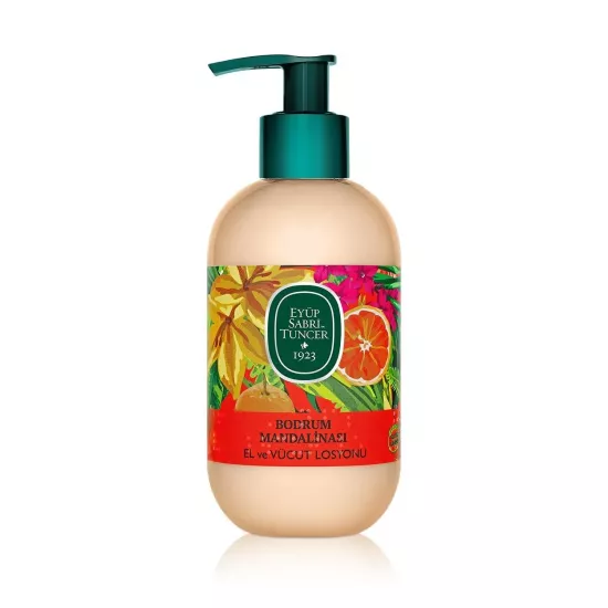 Eyüp Sabri Tuncer, Bodrum Mandalinası, Doğal Zeytinyağlı, El ve Vücut Losyonu - 280 ml