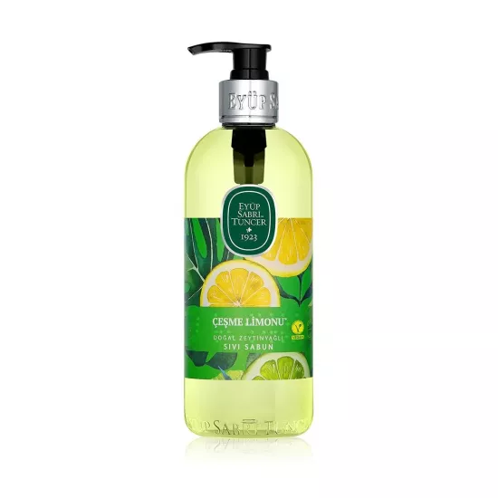 Eyüp Sabri Tuncer, Çeşme Limonu, Doğal Zeytinyağlı, Sıvı Sabun - 500 ml