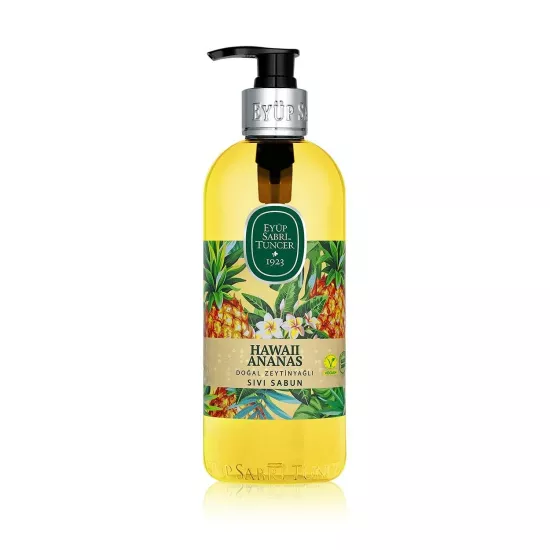 Eyüp Sabri Tuncer, Hawaii Ananas, Doğal Zeytinyağlı, Sıvı Sabun - 500 ml