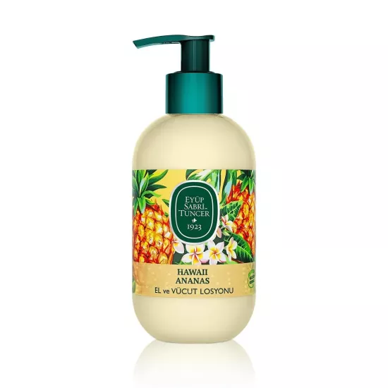 Eyüp Sabri Tuncer, Hawaii Ananas, Doğal Zeytinyağlı, El ve Vücut Losyonu - 280 ml