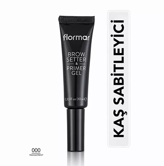 Flormar, Brow Setter & Primer Gel, Kaş Bazı ve Sabitleyici - 000