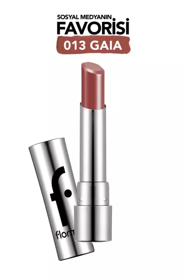 Flormar, Sheer Up Lipstick, Nemlendirici, Parlak Ruj - No: 013 - Gaia