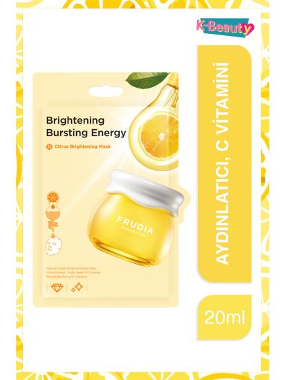 Frudia, Citrus, Aydınlatıcı Yüz Maskesi 