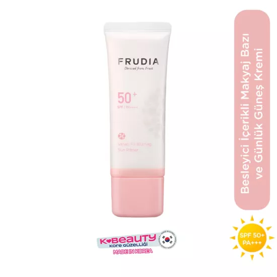 Frudia, Velvet Fit Yüz Güneş Kremi Makyaj Bazı SPF50+ PA++++ 40g