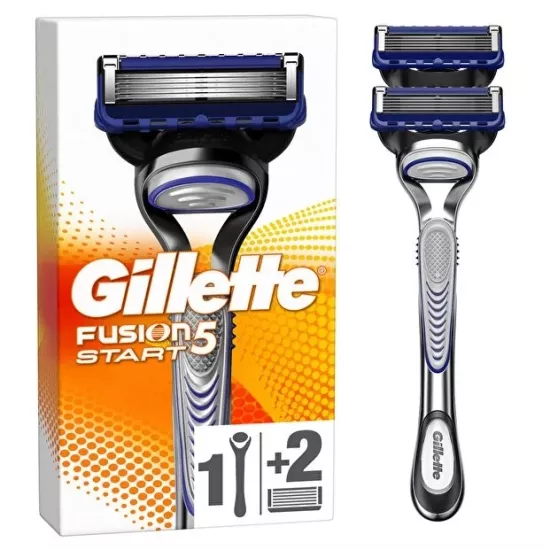 Gillette Fusion5, Start Tıraş Makinesi + 2 Yedek Tıraş Bıçağı