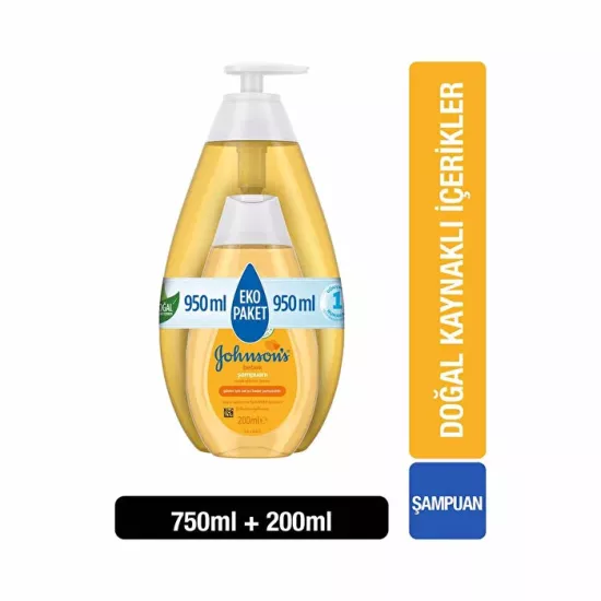Johnson’s Baby, Bebek Şampuanı - 750 + 200 ml
