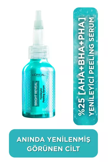 L’Oreal Paris, Bright Reveal, Yenileyici Peeling Serum - 25 ml