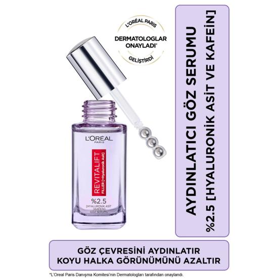 L’Oreal Paris, Revitalift Filler, Göz Serumu - 20 ml