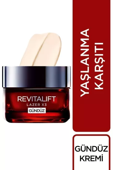 L’Oreal Paris, Revitalift Laser, Yaşlanma Karşıtı, Gündüz Kremi - 50 ml