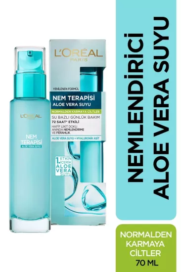 L’oréal Paris, Nem Terapisi, Aloe Vera Suyu, Normalden Karmaya Ciltler