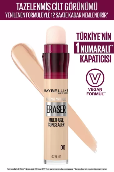 Maybelline New York, Instant Anti Age Eraser Kapatıcı - 00 Ivory