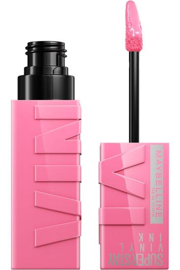 Maybelline New York, Super Stay Vinyl Ink, Likit Parlak Ruj - 155 Upbeat