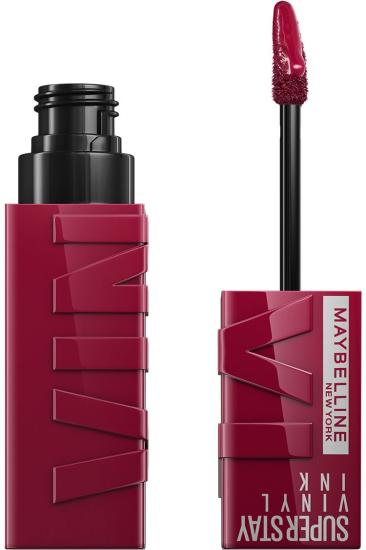 Maybelline New York, Super Stay Vinyl Ink, Likit Parlak Ruj - 30 Unrivaled