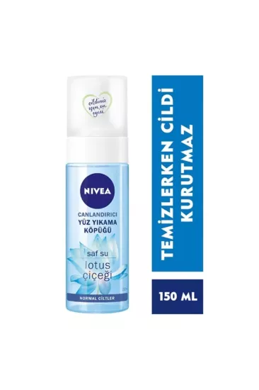 Nivea, Canlandırıcı, Yüz Yıkama Köpüğü, Normal Ciltler - 150 ml