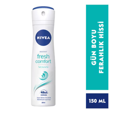 Nivea, Fresh Comfort Kadın Deodorant - 150 ml