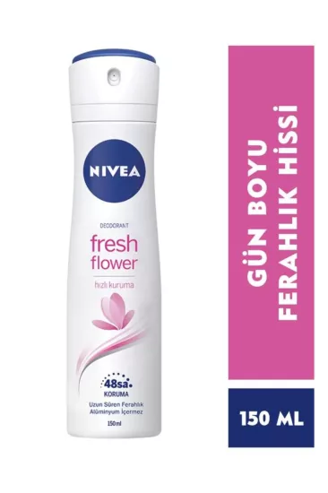 Nivea, Fresh Flower Kadın Deodorant - 150 ml