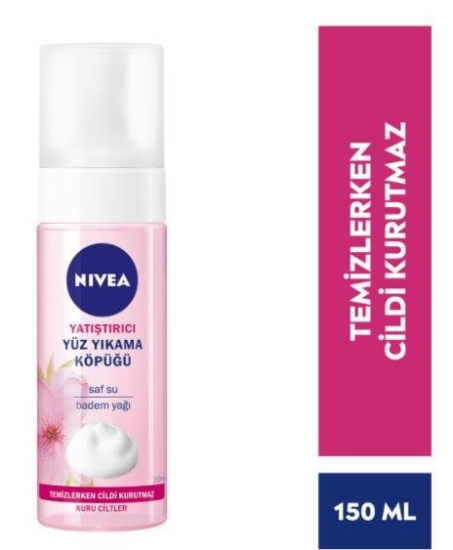 Nivea, Yatıştırıcı, Yüz Yıkama Köpüğü, Kuru Ciltler - 150 ml