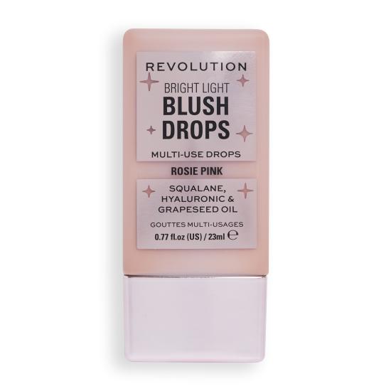 Revolution, Bright Light, Drops Likit Aydınlatıcı, Rosie Pink (23 ml)